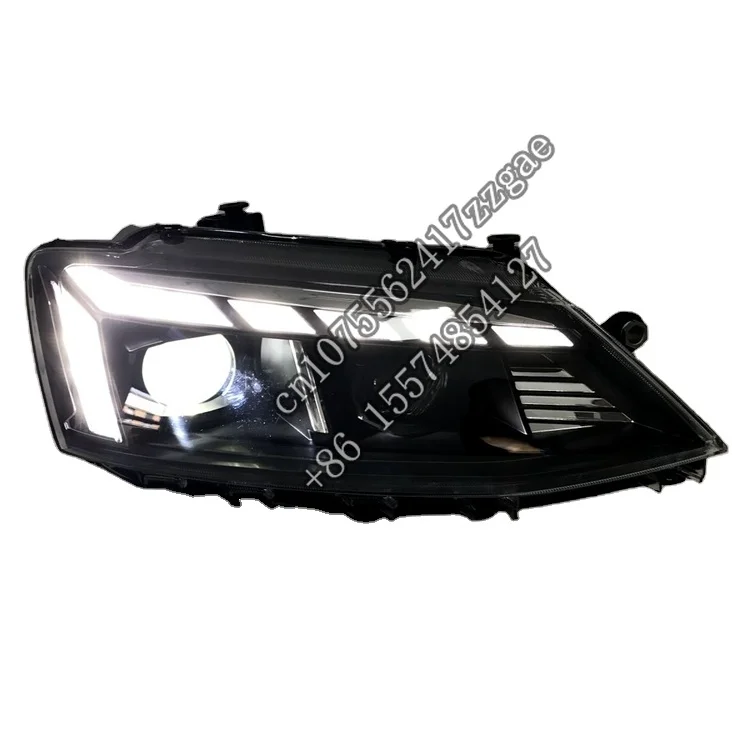 Newly designed full LED projector lens headlight for Jetta MK6