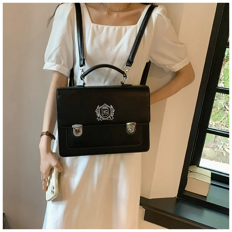 حقيبة كتف موحدة جديدة من JK حقيبة ظهر محمولة على طراز الكلية حقيبة بسيطة لحمل البريد #2