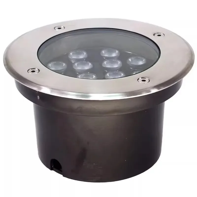 

Outdoor Waterproof Light Emitting Diode Underground Light Inner Round Light Garden Ground Step Spotlight Embedded