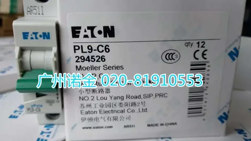 EATON   PL9-C6 6KA   1P 6A  100% new and original