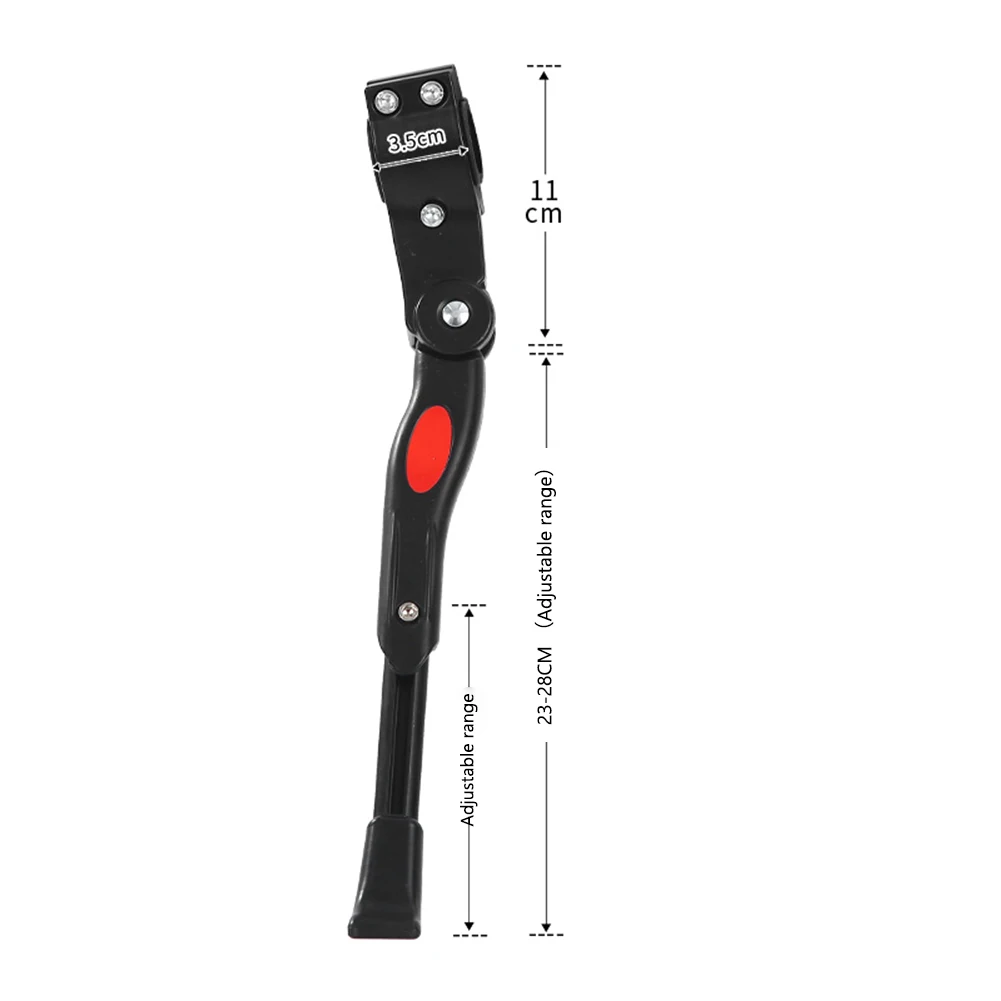 Adjustable Bike Kickstand Rear Side Bicycle Kick Stand Non-Slip Bike Foot Brace Bicycle Side Support Stand Cycling Accessories - view 5