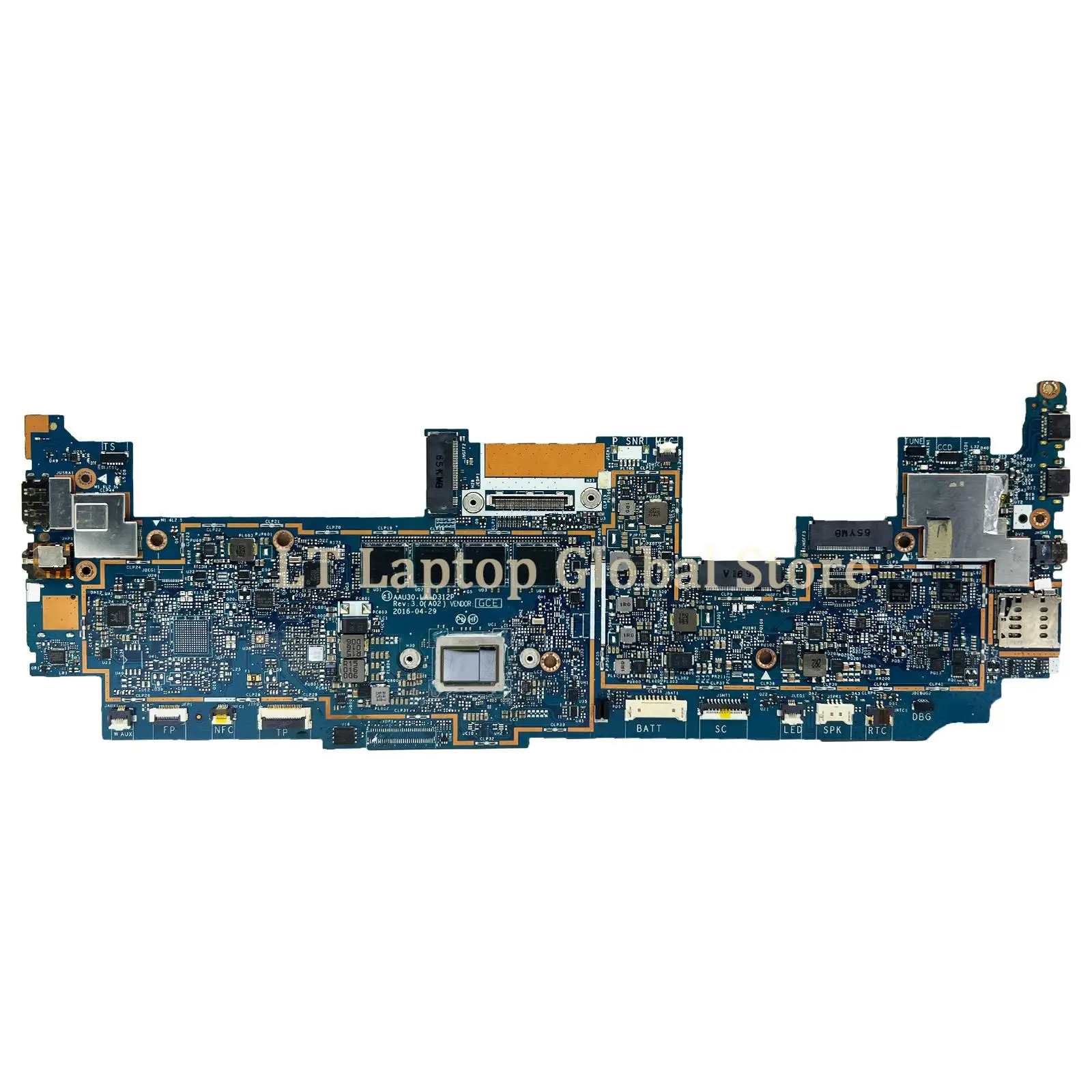 LA-D312P Mainboard UNTUK Dell Latitude 13.3 "7370 Motherboard Laptop M3 M5 M7 RAM-4GB/8GB/16GB