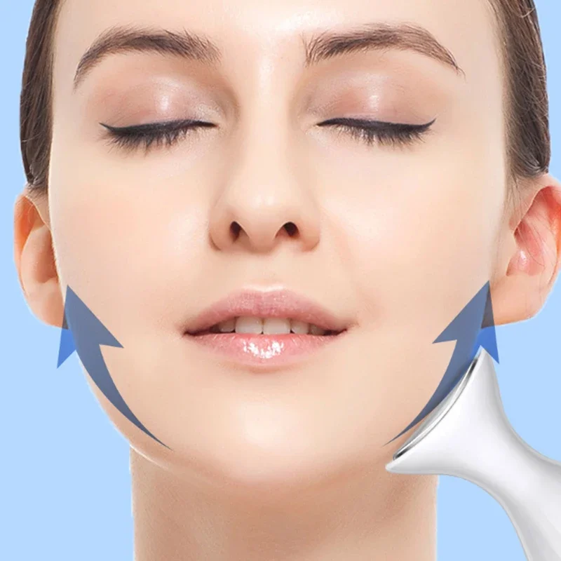 تبريد الوجه الجمال الجليد الأسطوانة برأسين الأنسجة العميقة الجلد الباردة تدليك الكرة العناية بالبشرة أدوات تدليك الجمال