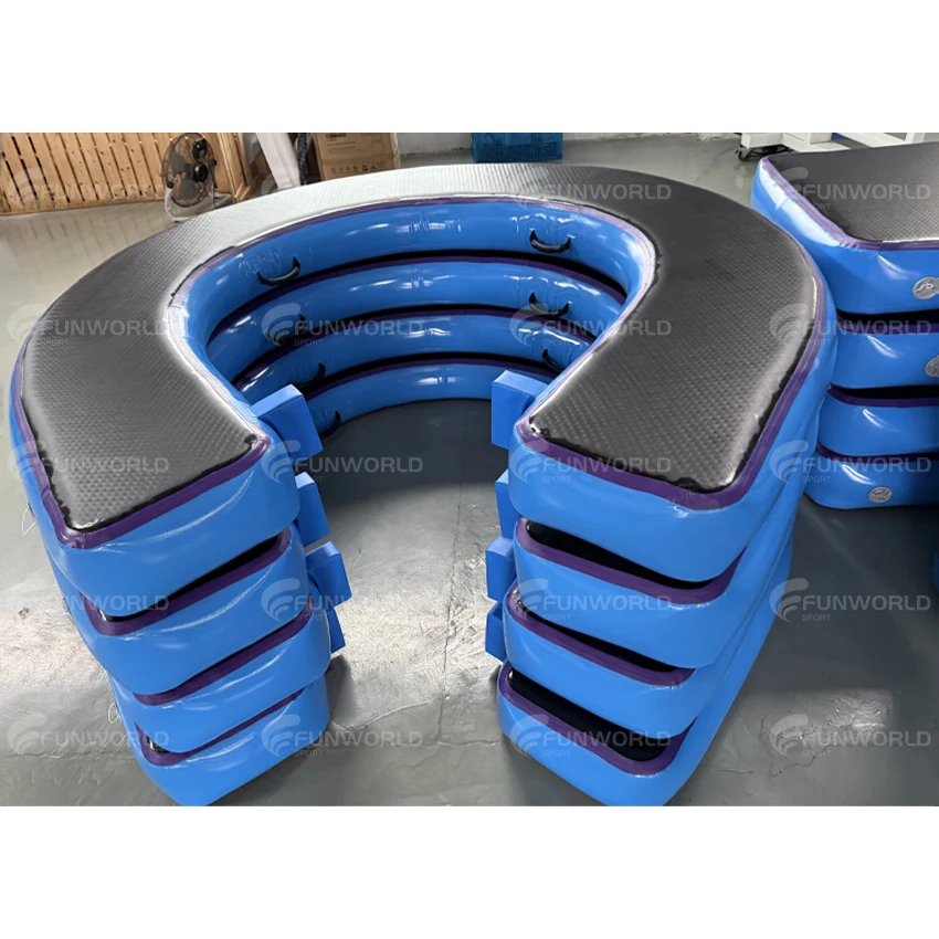 

Indoor Outdoor Trampoline Park Parkour Gym Training Equipment Air Track Horseshod Ninja Warrior Obstacles Course for Sale 1