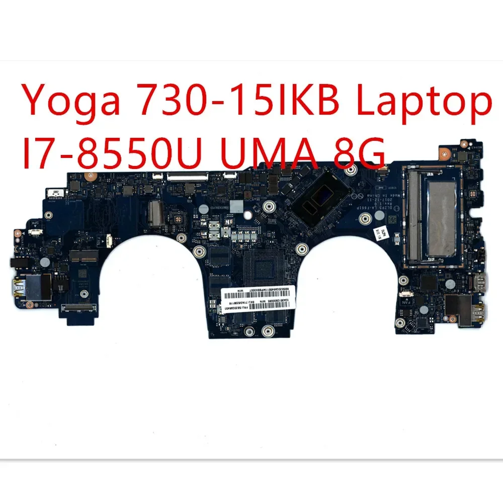 

Материнская плата для Lenovo ideapad Yoga 730-15IKB, материнская плата для ноутбука I7-8550U UMA 8G 5B20Q96455