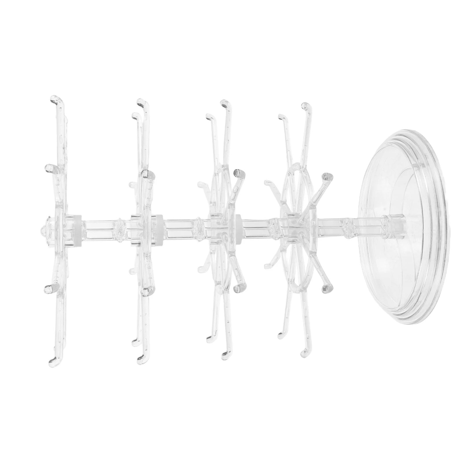 

Jewelry Storage Rack Rotating Earring Tree Necklace Holder Transparent Display Bedroom Accessories Organizer