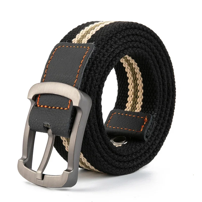 Canvas Belt Outdoor Tactical Belt Unisex High Quality Canvas Belts for Jeans Male Luxury Casual Straps Ceintures image 6