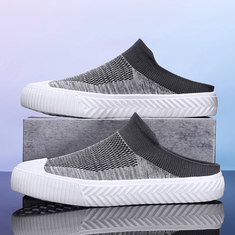 

Мужская прогулочная обувь, дышащая летняя сетчатая удобная спортивная обувь, пляжные нескользящие износостойкие повседневные кроссовки для мужчин