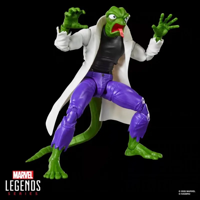 【Pre Sale】Original Hasbro Marvel Legends Series Spider-Man/Electro-Lizard Man Action Toy Figure Collection Model view 4