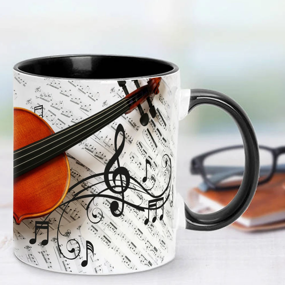abstract coffee mug design Coral Reef Abstract Mug main image 1