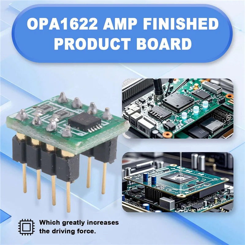Электронный двойной операционный усилитель 8X Opa1622 Dip8, готовая продукция, высокоточный выходной операционный усилитель с низким искажением, обновление