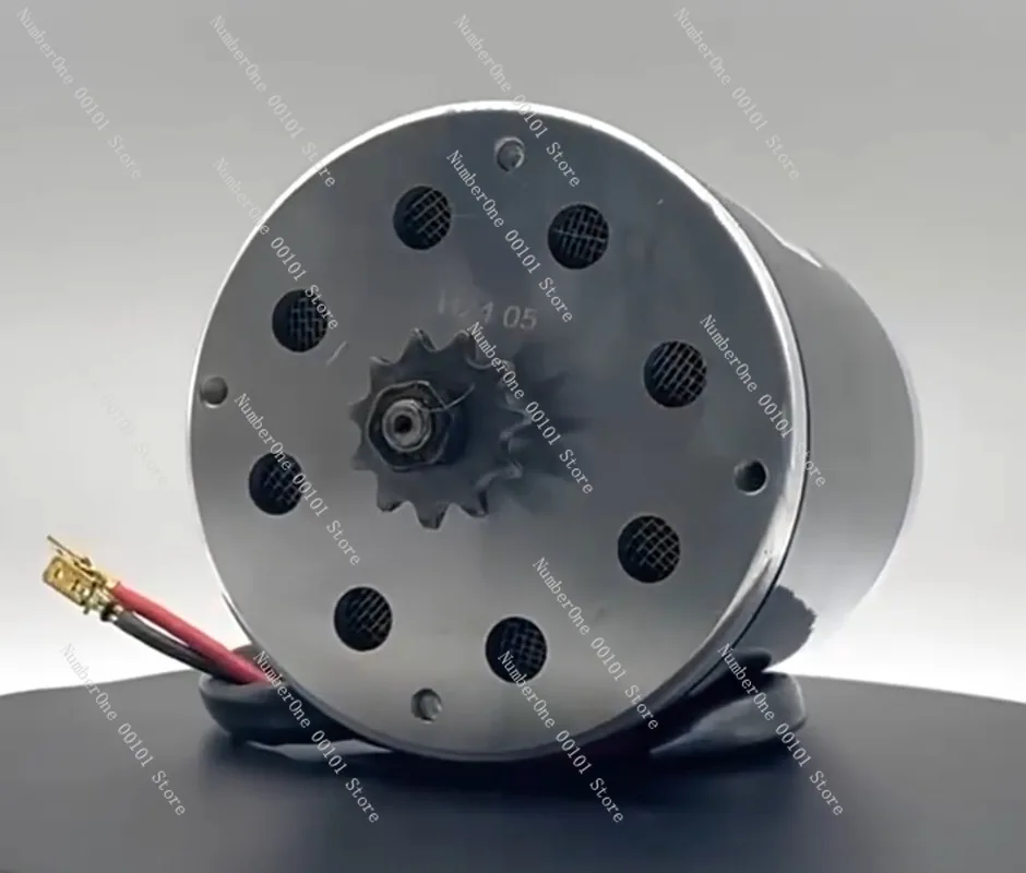 48V 1000W DC Permanent Magnet Brushless Motor, High Speed for Electric Scooter Bike Vehicle, Hub Motor