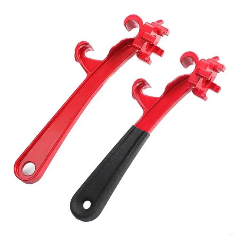 57QF 3 in 1 Bung Wrench 55 Gallon Tool for Steel Drum and Plastic Drum 10 15 20 30 55 Gallon Barrels Bung Wrench Lid Lifter