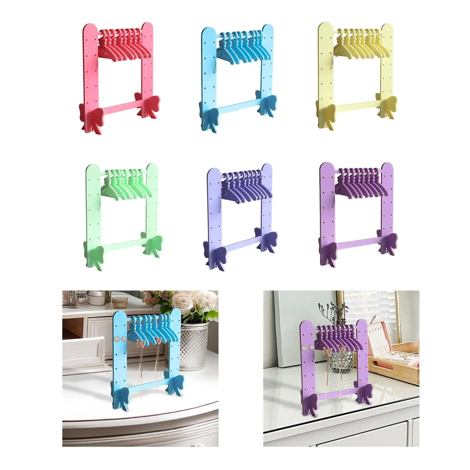 Earring Holder Stand Storage Acrylic Jewelry Display Stand Jewelry Organizer