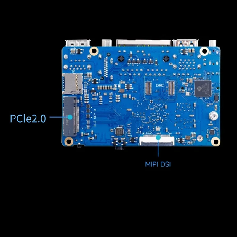 

GW-Для Orange Pi RV2 RAM Одноплатный компьютер DDR4 8-ядерный RISC-V 2TOPS AI CPU Wi-Fi PCIE SSD Мини-ПК Поддержка Ubuntu OS