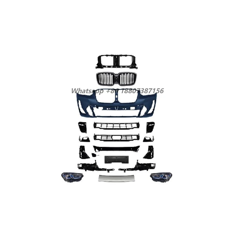 

Tegarry X3 G01/08 Upgrade to M Tech(22-24) Headlights Exclude Hood Front Rear Bumper Assembly Kit Body Kits for 2018-2021