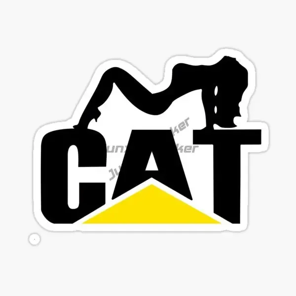 Caterpillar CAT Logo Graphic Hot Sale Direct Selling Drop Shipping Vinyl Sticker Excavator Forklift Window Truck Camper Helmet