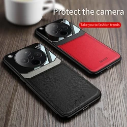 EUCAGR Acrylic PU Leather Case For OPPO Find X8 Pro X8S X8Ultra Protect Phone Back Cover for OPPO Find X8Pro X7Ultra Frame Coque