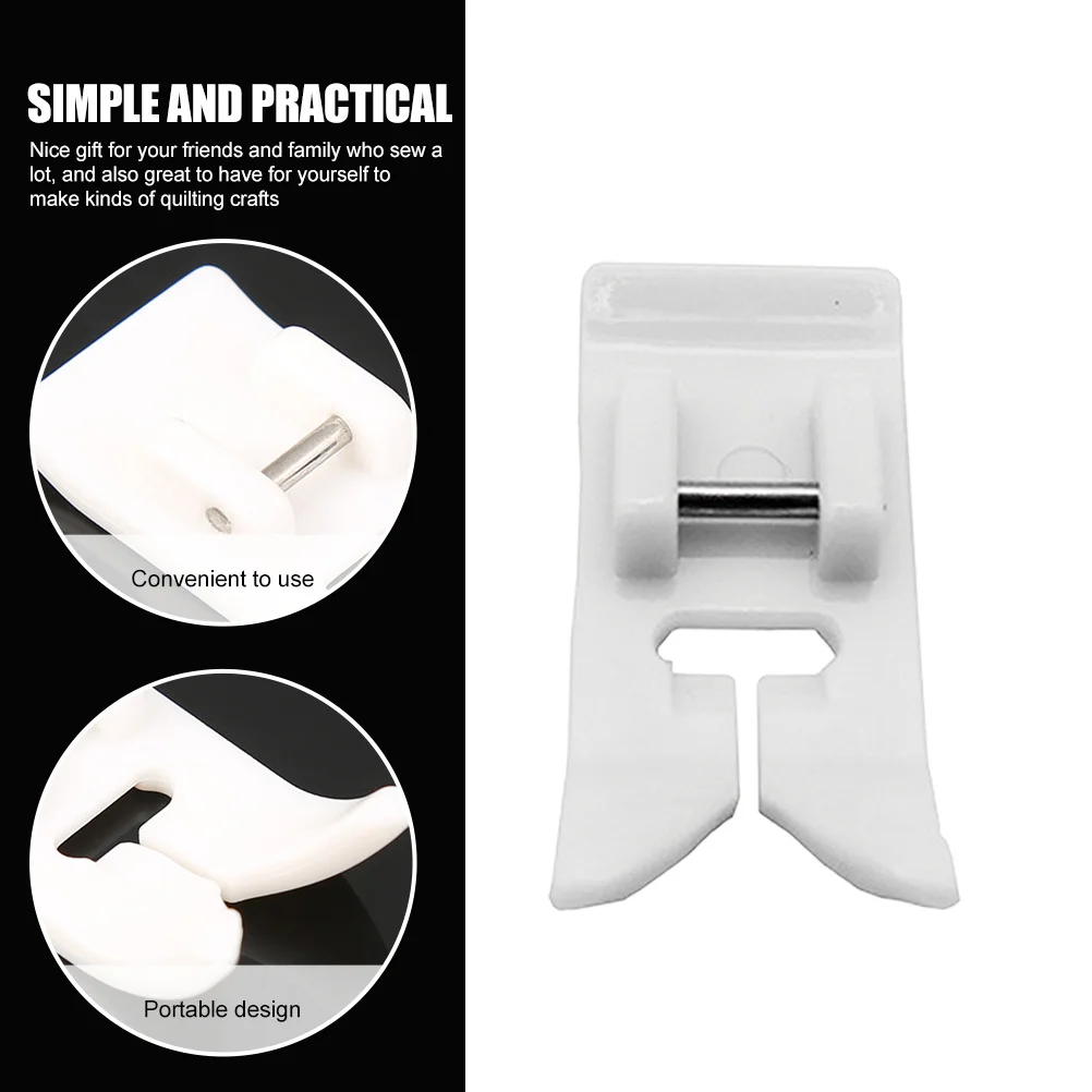 

10 шт. прочная антипригарная лапка для швейной машины, прижимная лапка для квилтинга, лоскутного шитья, аксессуары для шитья, бытовые принадлежности
