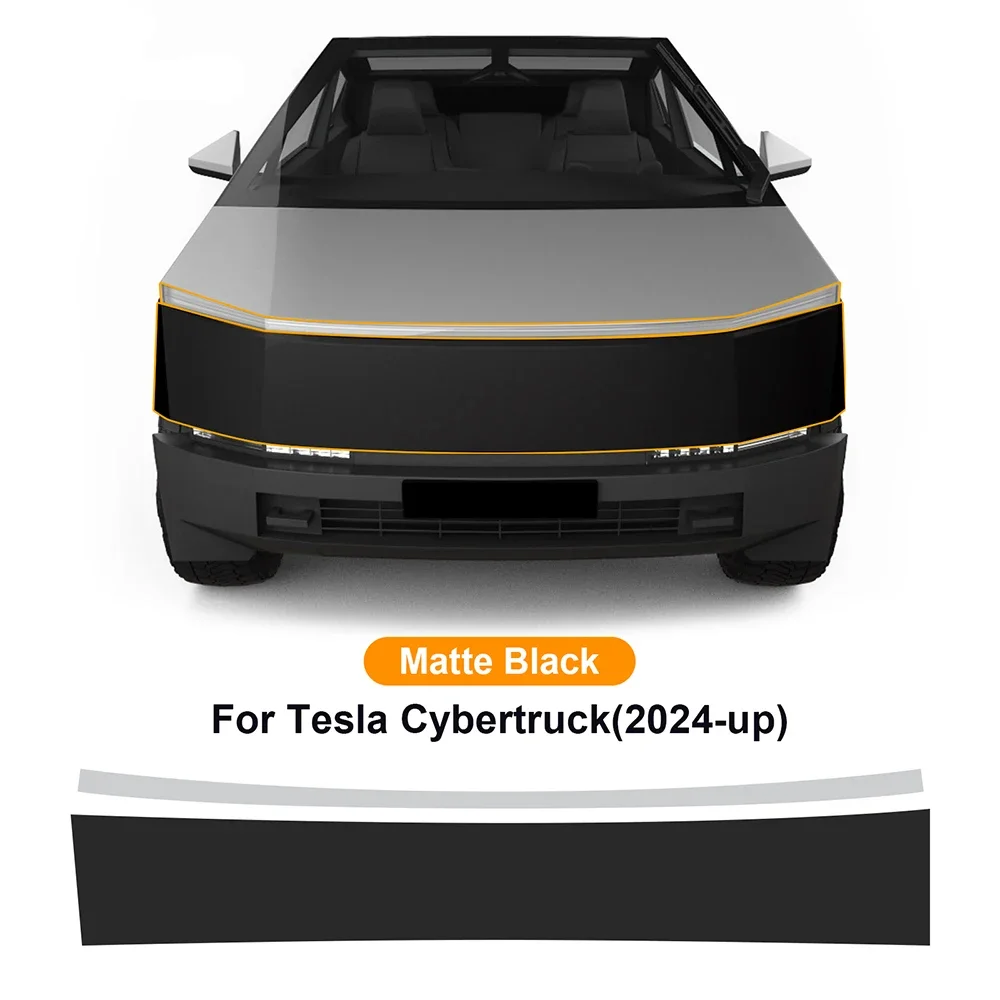 

Для Tesla Cybertruck 2024 2025 Предварительно вырезанный комплект защиты краски PPF PPF - передний