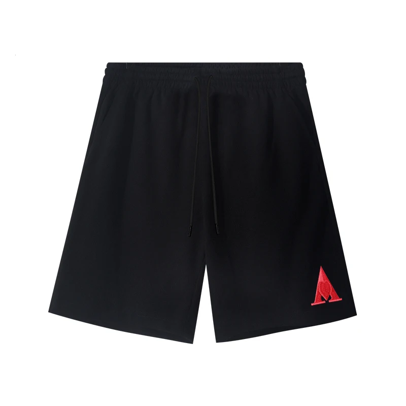 

Мужские шорты Love A с вышивкой, лето 2025 года, мужские шорты для фитнеса, мужские шорты для фитнеса, спорта и отдыха, AMI AMORING