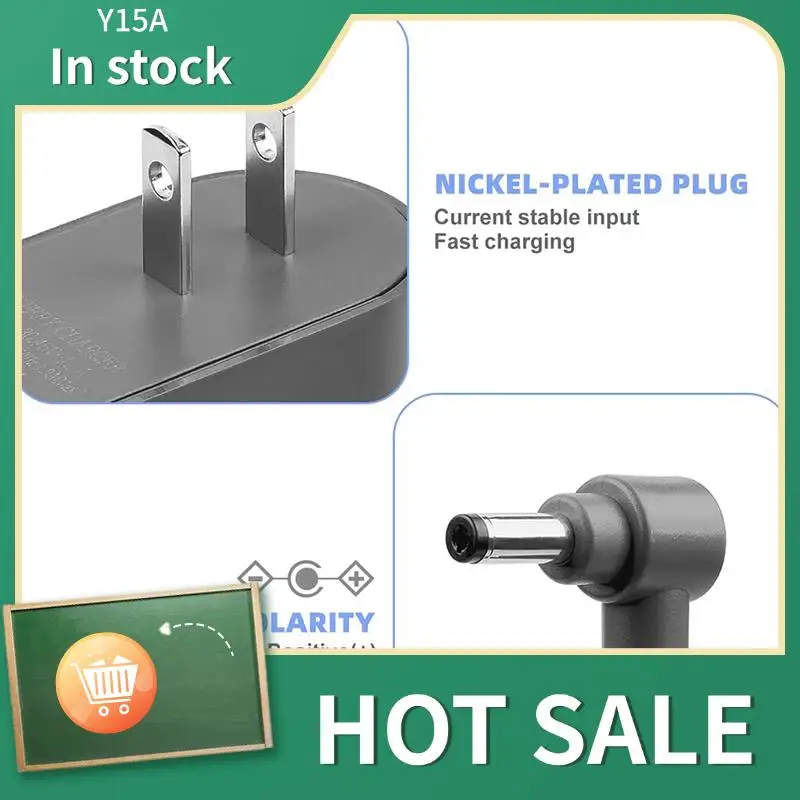 

Сменное зарядное устройство Y15A 10X для беспроводного вакуумного источника питания Dyson V10 V15, 30,45 В, 1,1 А, вилка стандарта США