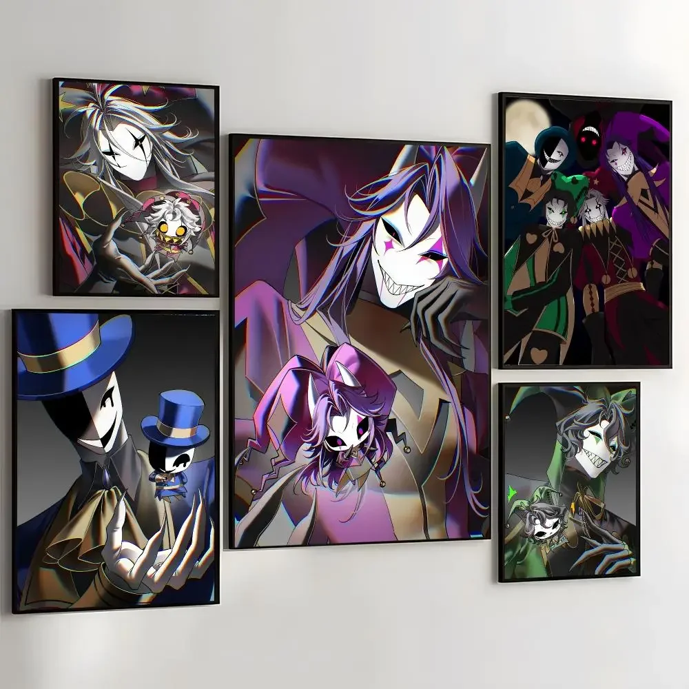 Game The Freak C-Circus Painting Calligraphy Self Adhesive Wall Art Waterproof Print For Bedroom Hallway Home Decor