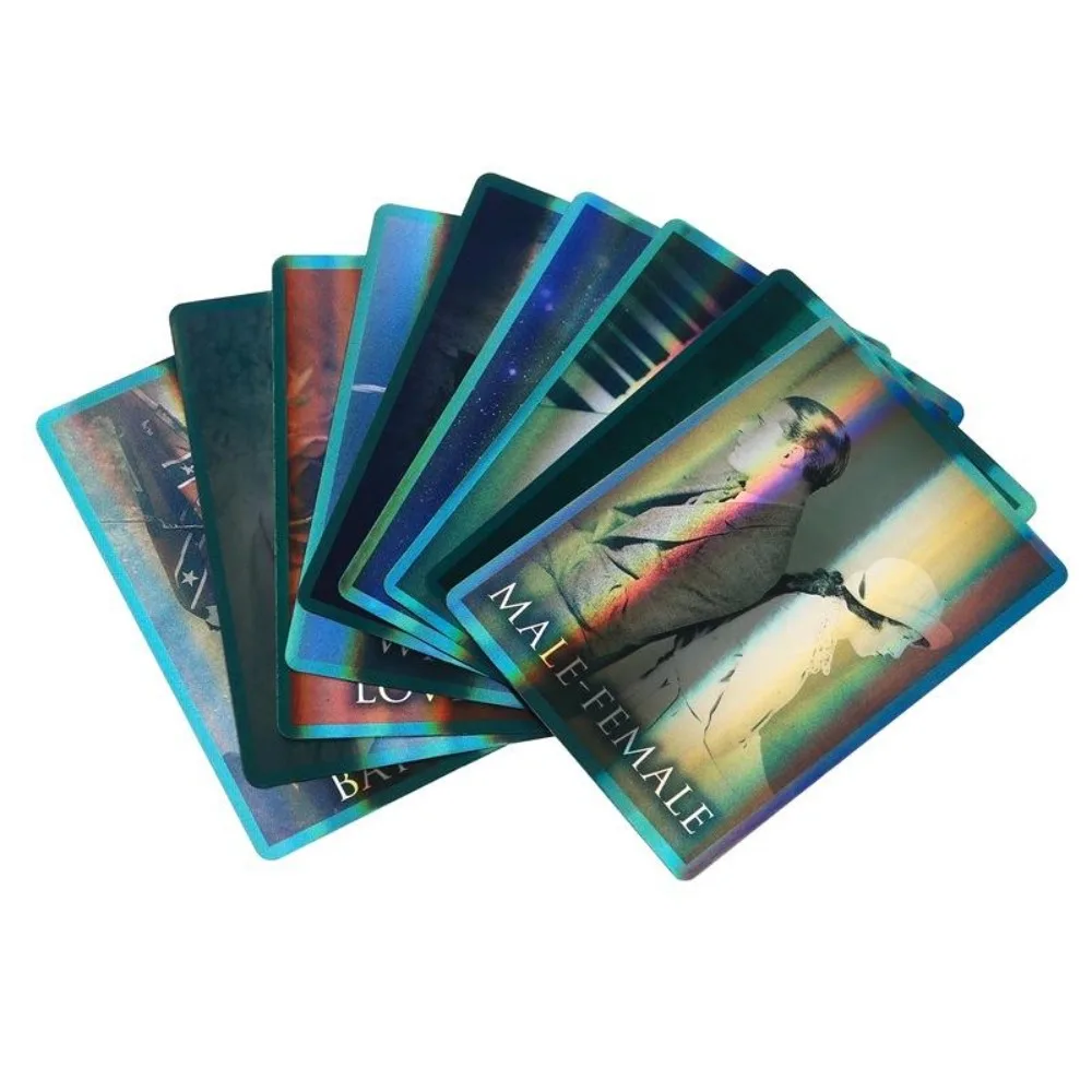 10*6cm Past Life Oracle Cards Laser Version