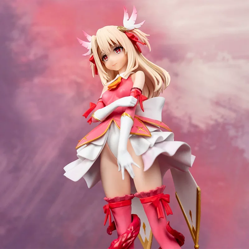 

29cm Anime Figure Illya Magic Girl Gk Pvc Statue Fate/Kaleid Liner Pvc Collectible Figurine Desktop Decor Gift For Adult