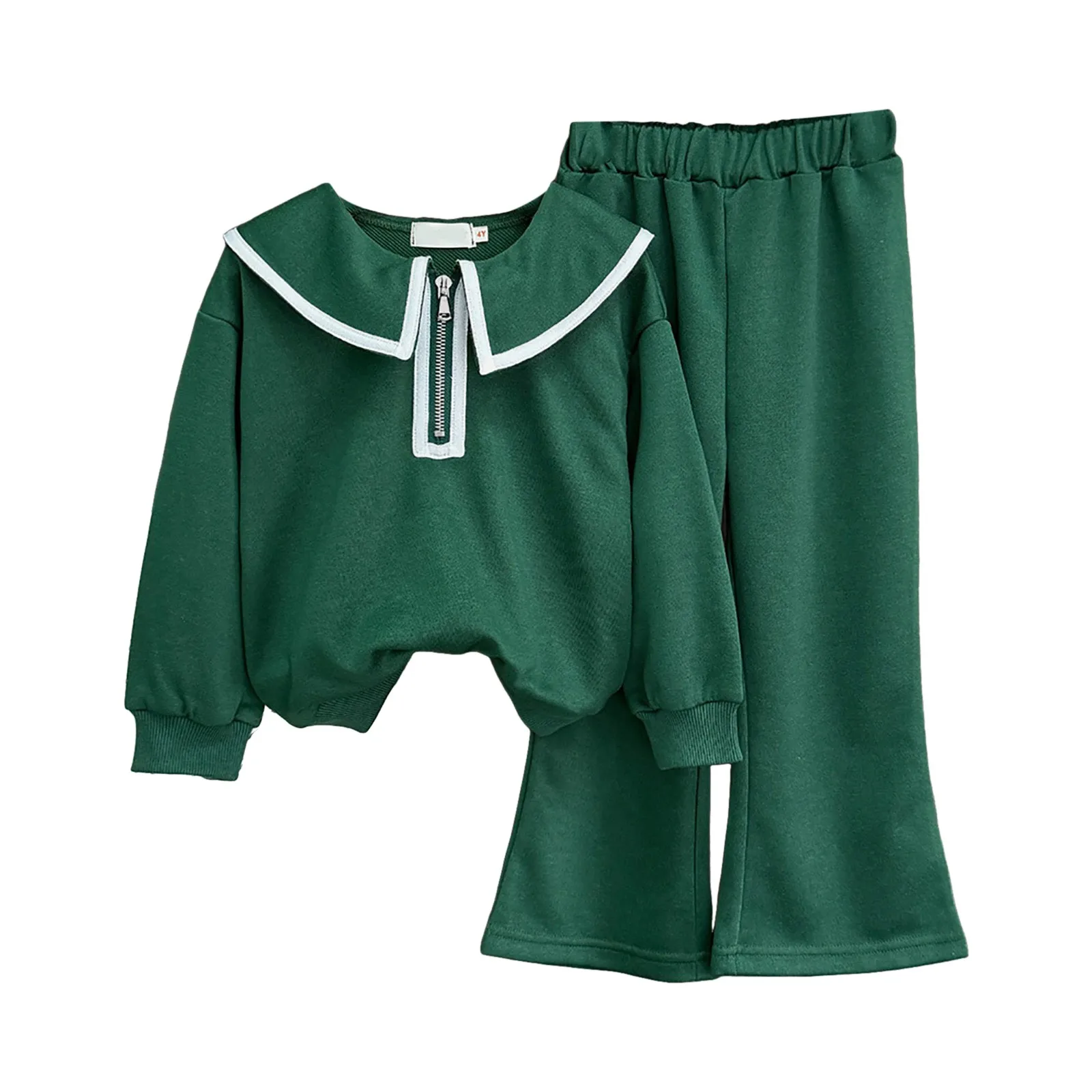 

Clothes Sets For Girls Autumn Children Infant High Waist Belly Protector Pants First Valentines Day Baby Girl Outfit Sets