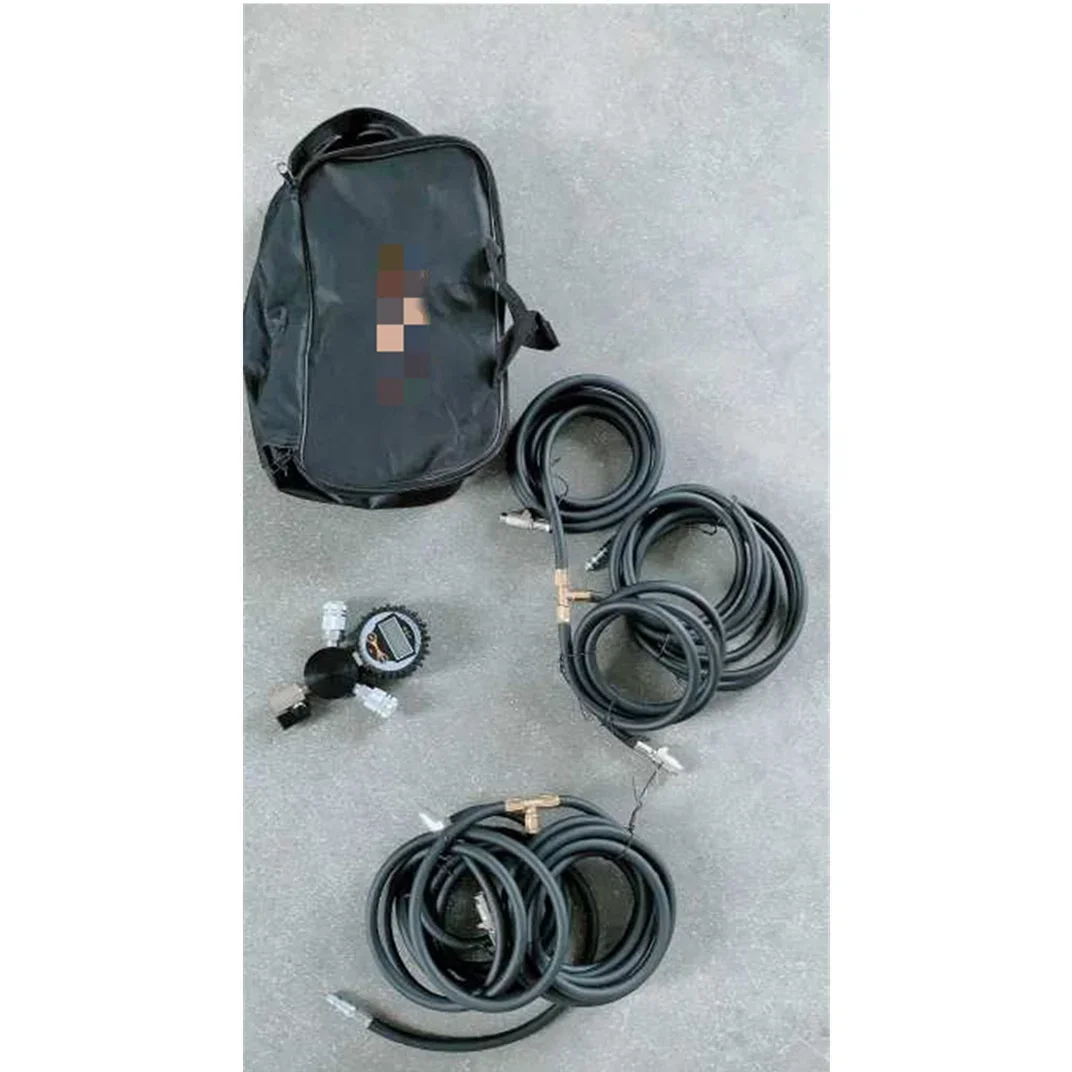 

Best sell 4 Way Tire Inflation Deflation System Off-Road Digital Pressure Gauge Customize Hose and Air Chuck