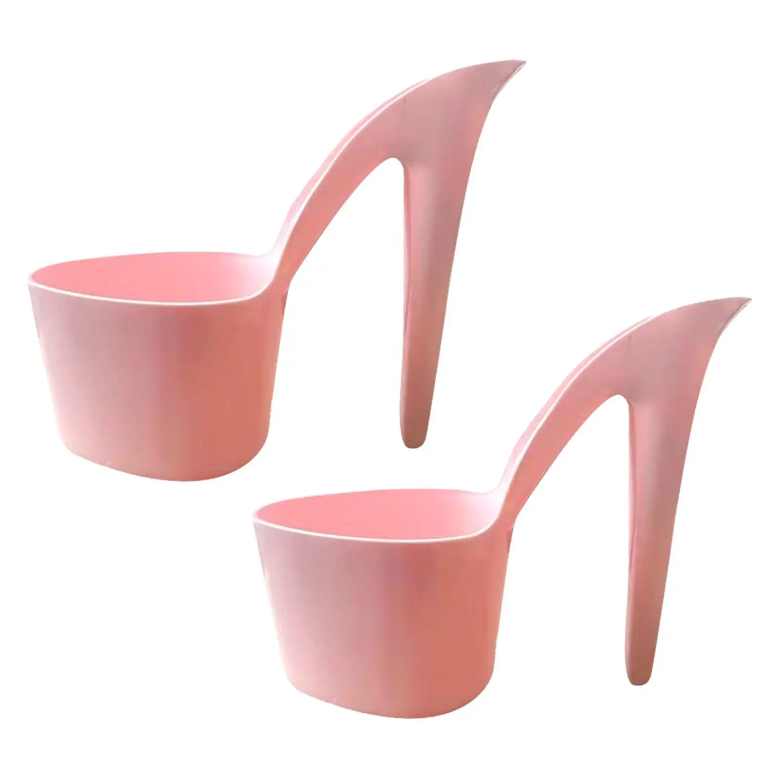2x Flower Pot Garden High Heel Shaped Tabletop Ornament Bookshelf Decor Indoor Outdoor Gift Plant Nursery Pot Succulent Planter