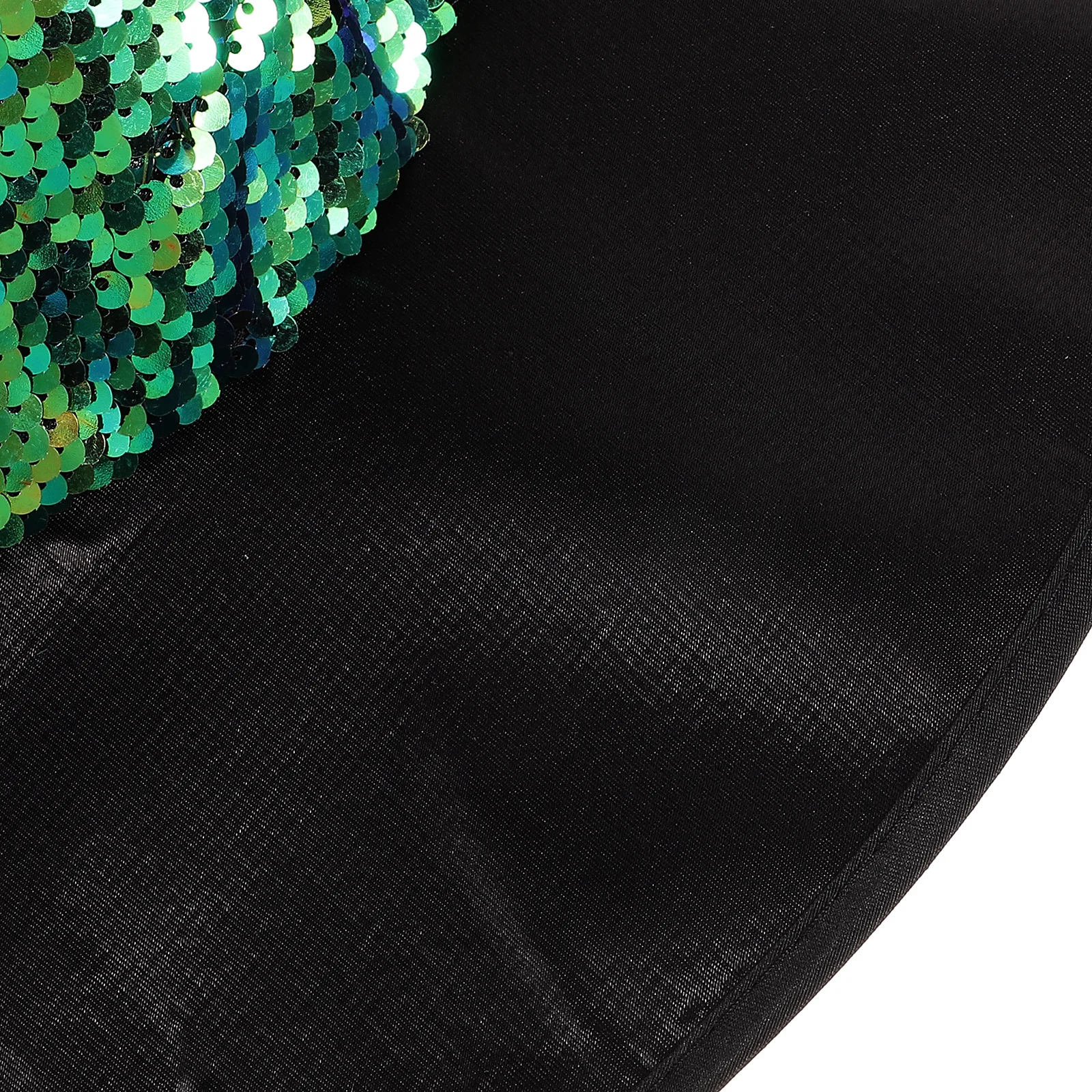 Kapelusz czarownicy na Halloween z cekinami i brokatem, kostium na imprezę cosplay, wygodny, trwały, uniwersalny, dla kobiet i dziewcząt, przebranie na maskaradę.