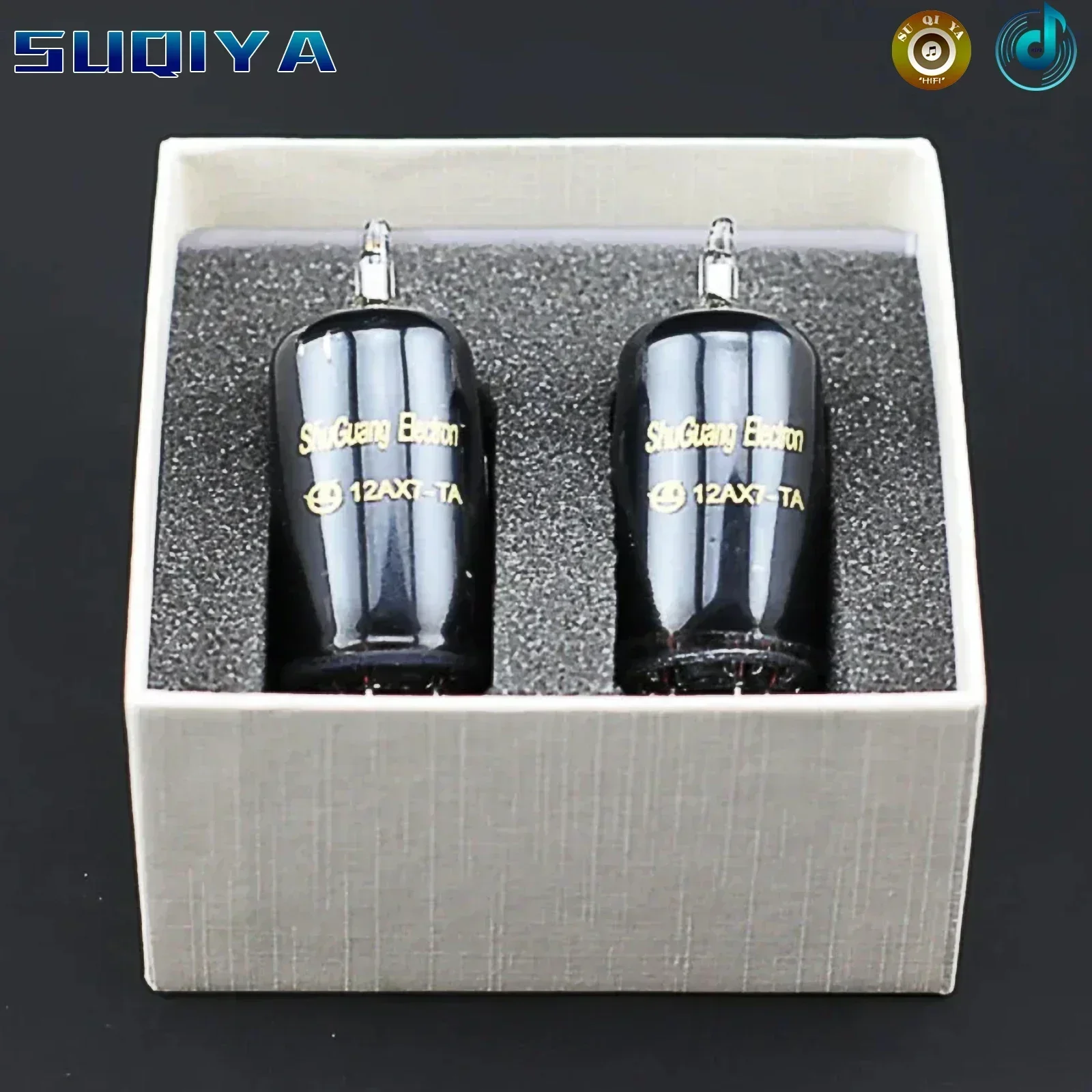 El último tubo electrónico SHUGUANG ligero de lujo 12AX7-TA en lugar de 12AX7B y ECC83 Buen sonido 12AX7-T Productos de exposición