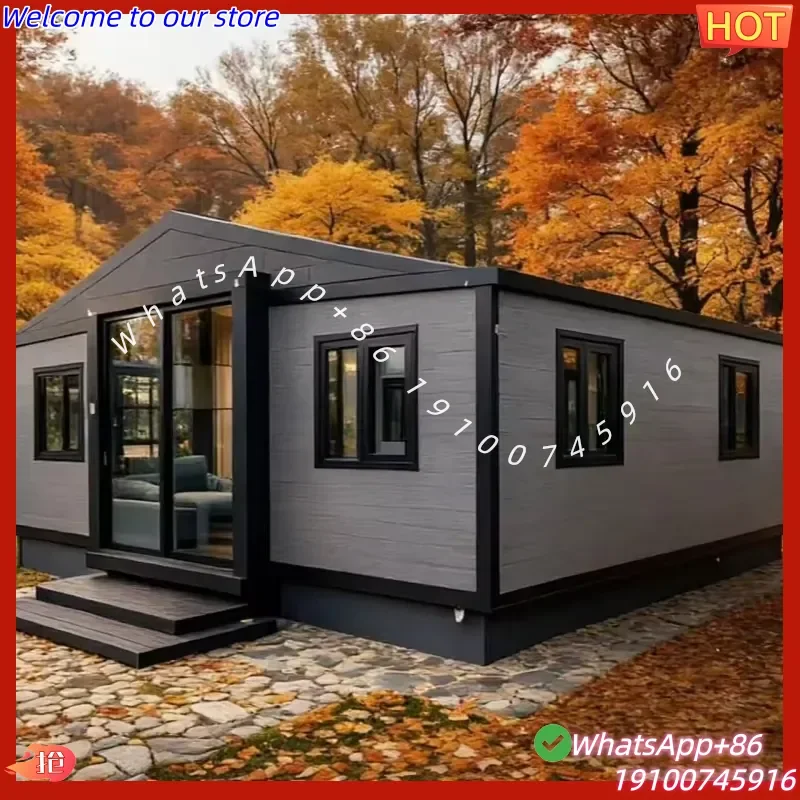 2026 Security Prefabricated 20Ft Stackable Container Expandable House 3 Bedroom Prefab for Sale Home Casas Prefabricadas