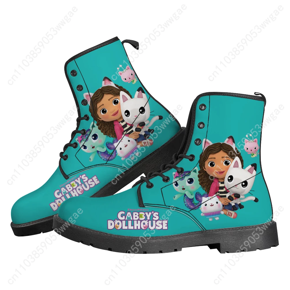 Gabby's Dollhouse Boot Mens Womens Teenager Shoes Casual Boot Outdoor Light High Quality Couple Print On Demand Custom Made Shoe