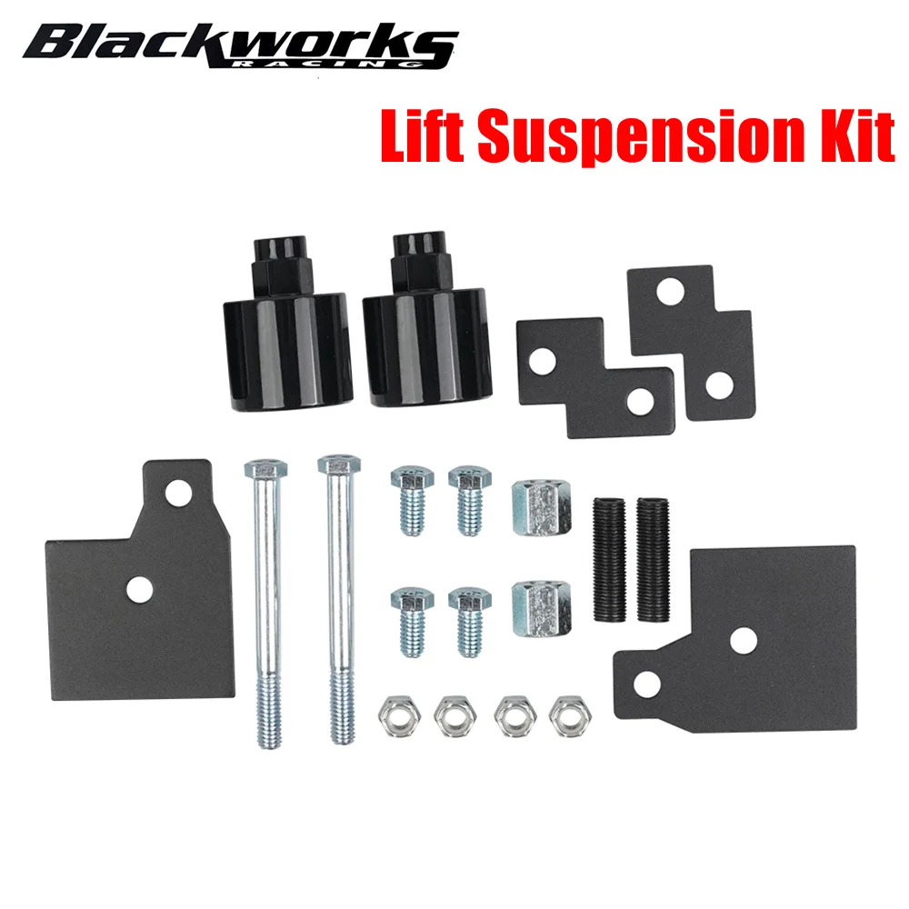 

1 комплект передней и задней подвески длиной 2 дюйма, черный, совместимый с Polaris Sportsman 500 570 600 700 800 MP-1234-BK 1999-2025 гг.