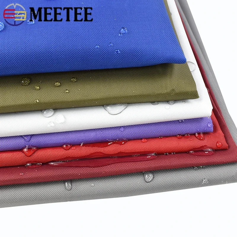 Meetee 50/100x150cm 0.16mm Thick 300D Oxford Cloth PU Coating Waterproof Tent Fabric Bag Backpack Fabrics Sun Shade Clothes