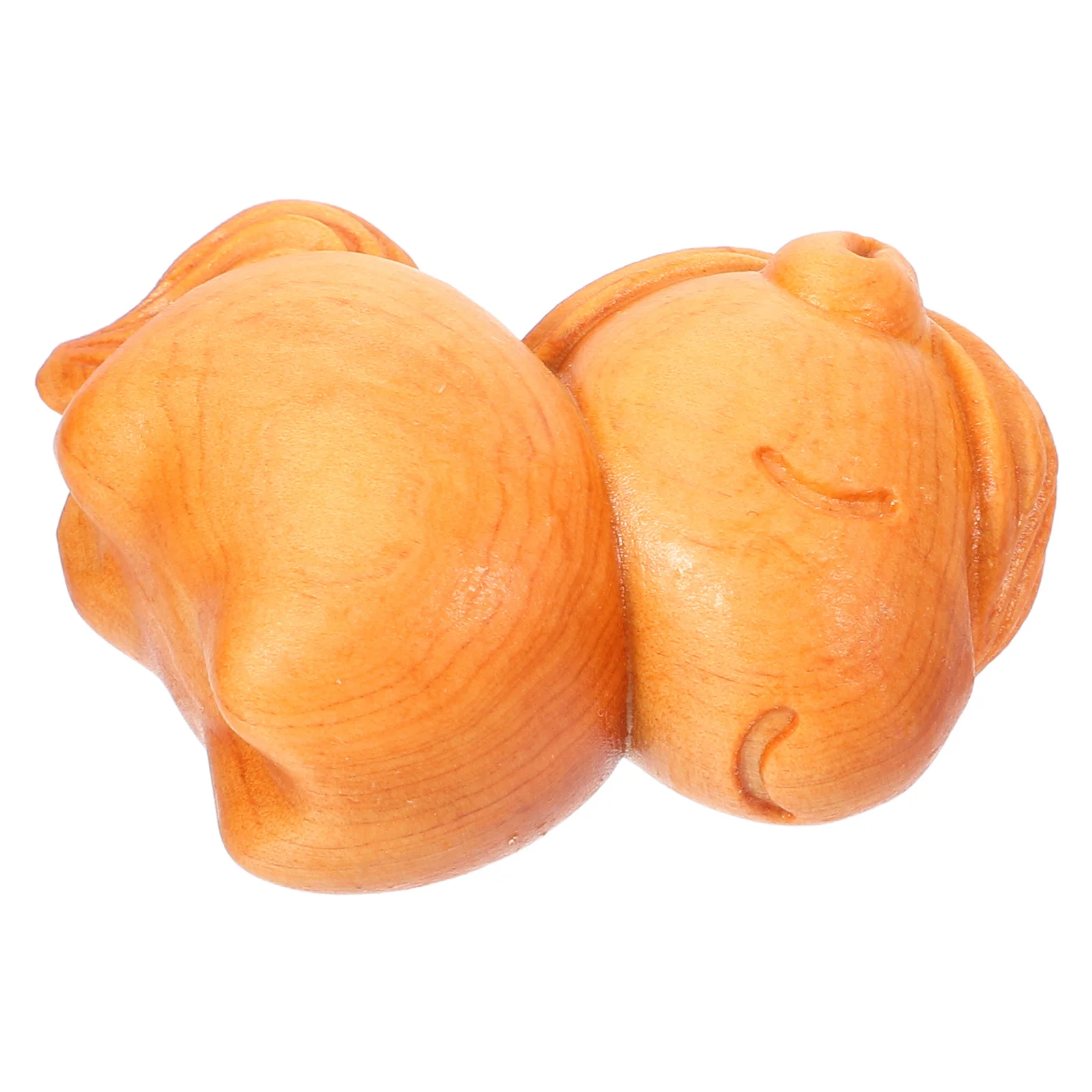 

1pc Wooden Horse Hand Carved Chinese Zodiac Animal Decoration Mini Fat Horse Sculpture For Home Office Desktop Decorative Statue