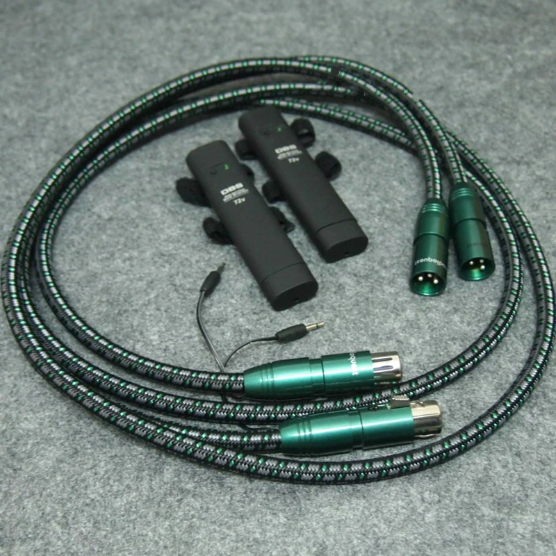 Pair ColumbiaI 3 Pin XLR Balanced Cable XLR Male To XLR Female Audio Cable For Amplifier Preamp DAC