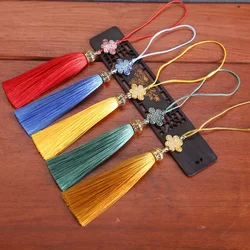 2/5Pcs Tassel Crown Cap Cloisonne Tassels Fringe Crafts Tassels Key Tassels for DIY Jewelry Making Embellish Accessories