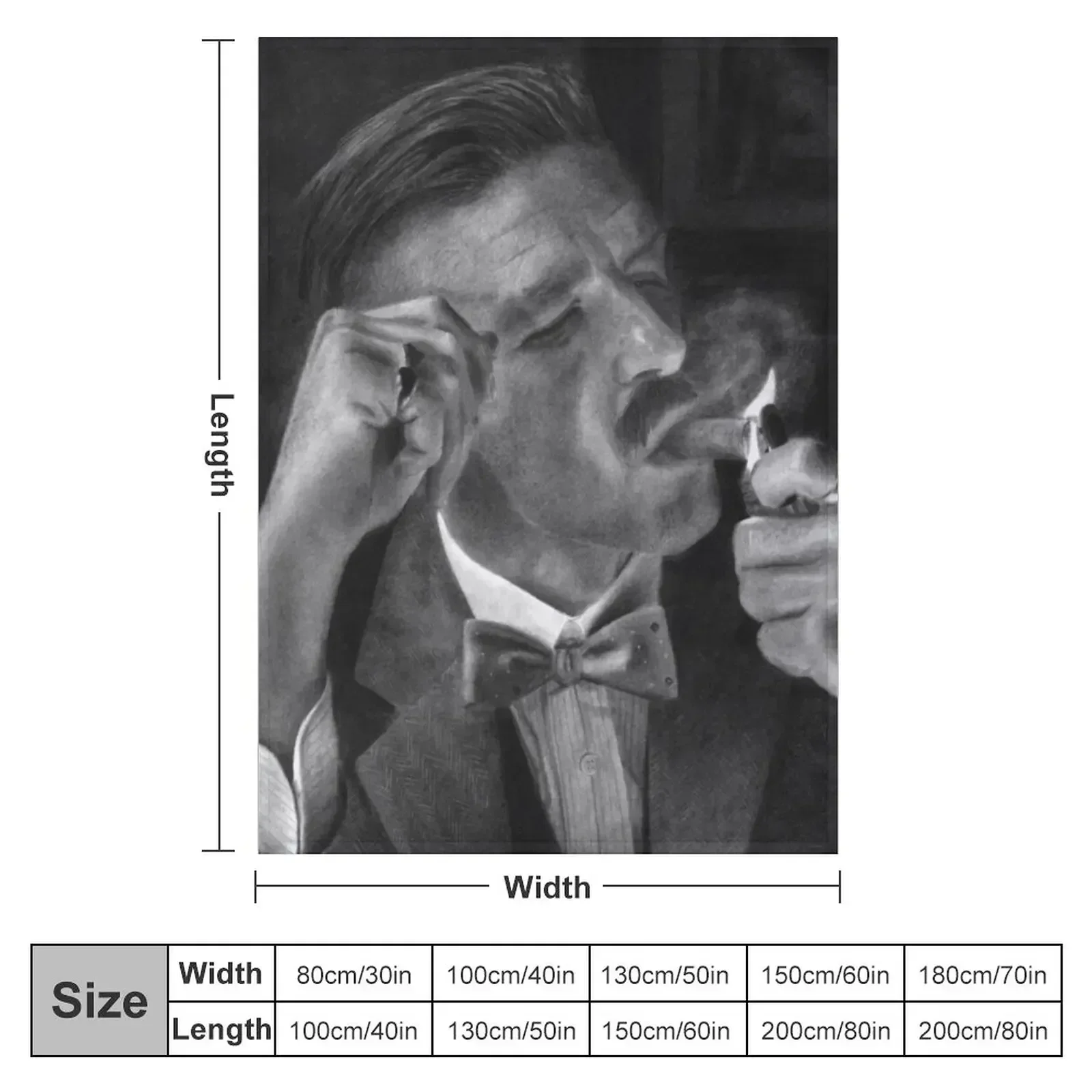 Arthur Shelby Throw Blanket couch cozy soft plush fuzzy picnic outdoor blanket