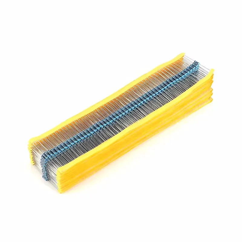 200PCS Metal film resistor 1/2W 1% five color ring 620 ohms