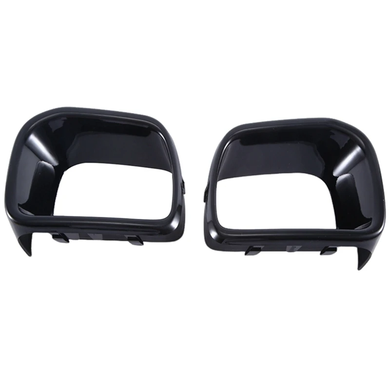 1 Pair Car Bumper Cover Front Air Duct Frame 51117337809 51117337810 Black Car Accessories For BMW MINI F55/F56/F57 2013-2016