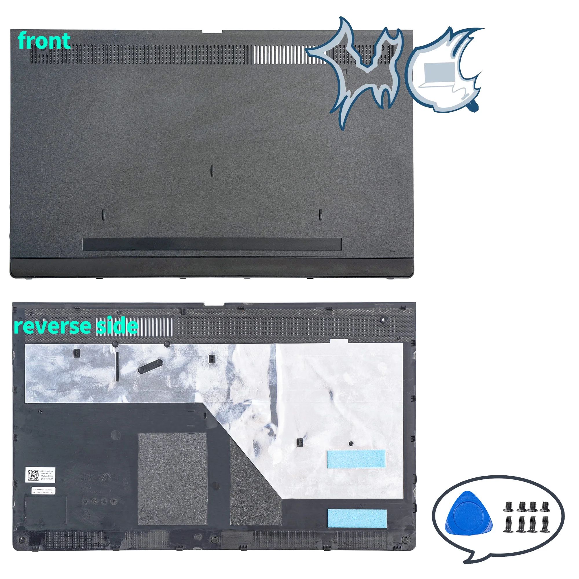 Części do laptopów Inspiron 15 5543 5545 5547 5548 5557 5000 P39F Naprawa dolnej obudowy podpórki pod nadgarstki Szybka wysyłka — zdjęcie 6