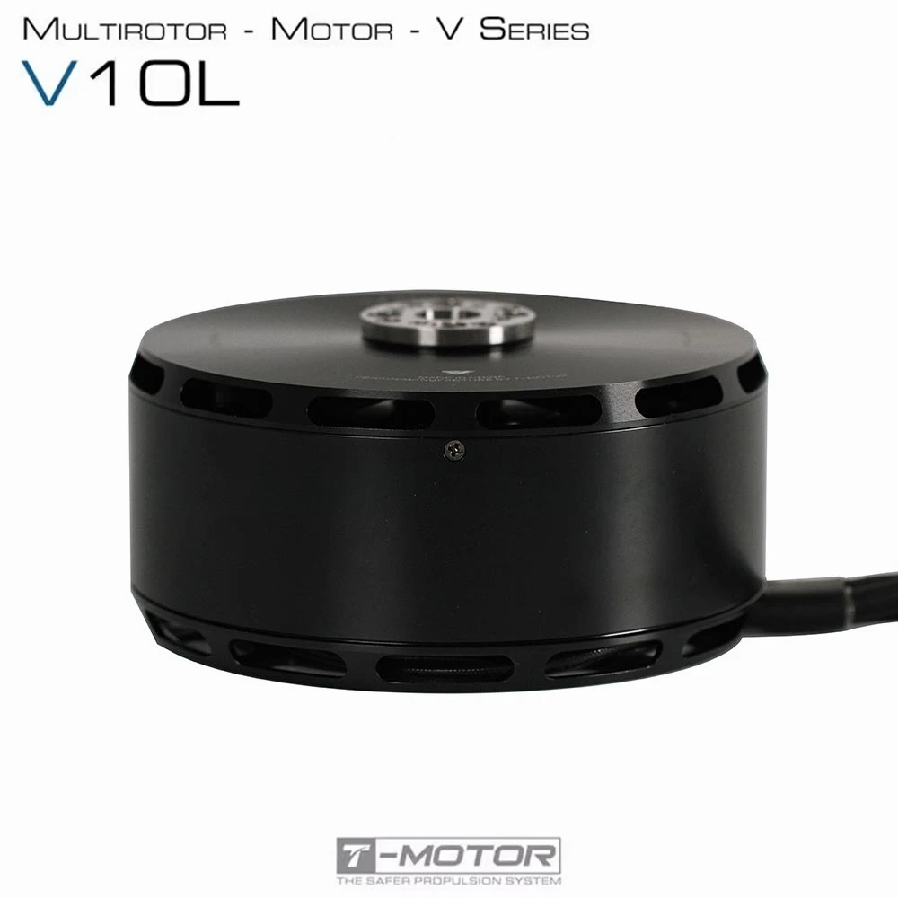 محرك T-MOTOR V Series V10L KV170 12S محرك خارجي بدون فرشاة لطائرة VTOL متعددة الدوار بدون طيار كوادكوبتر هيكسابتر Octcopter UAV