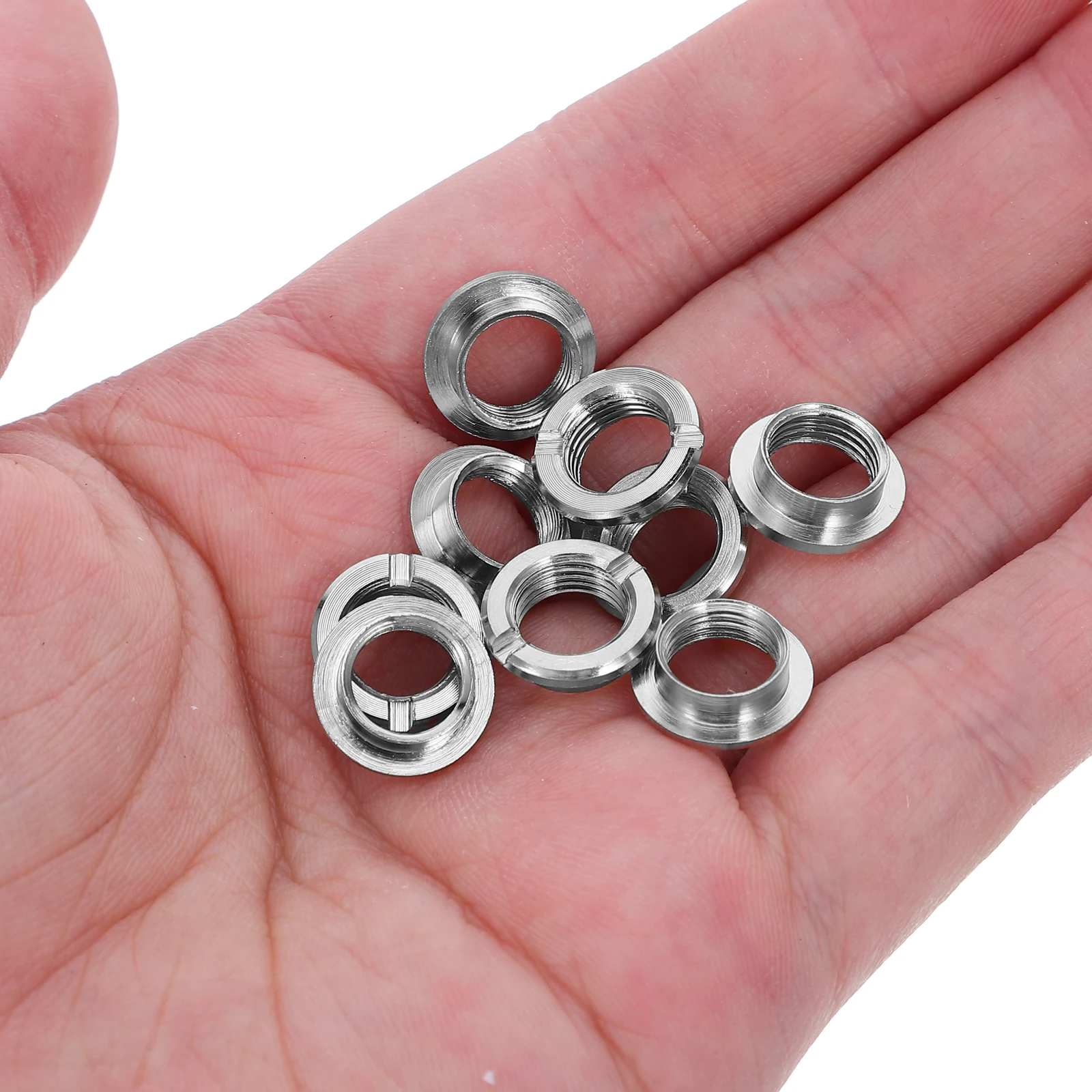 

20Sets Quartz Clock Fastening Nuts Metal Round Head Design for Stable DIY Clock Repair and Replacement Parts Parts for Clocks