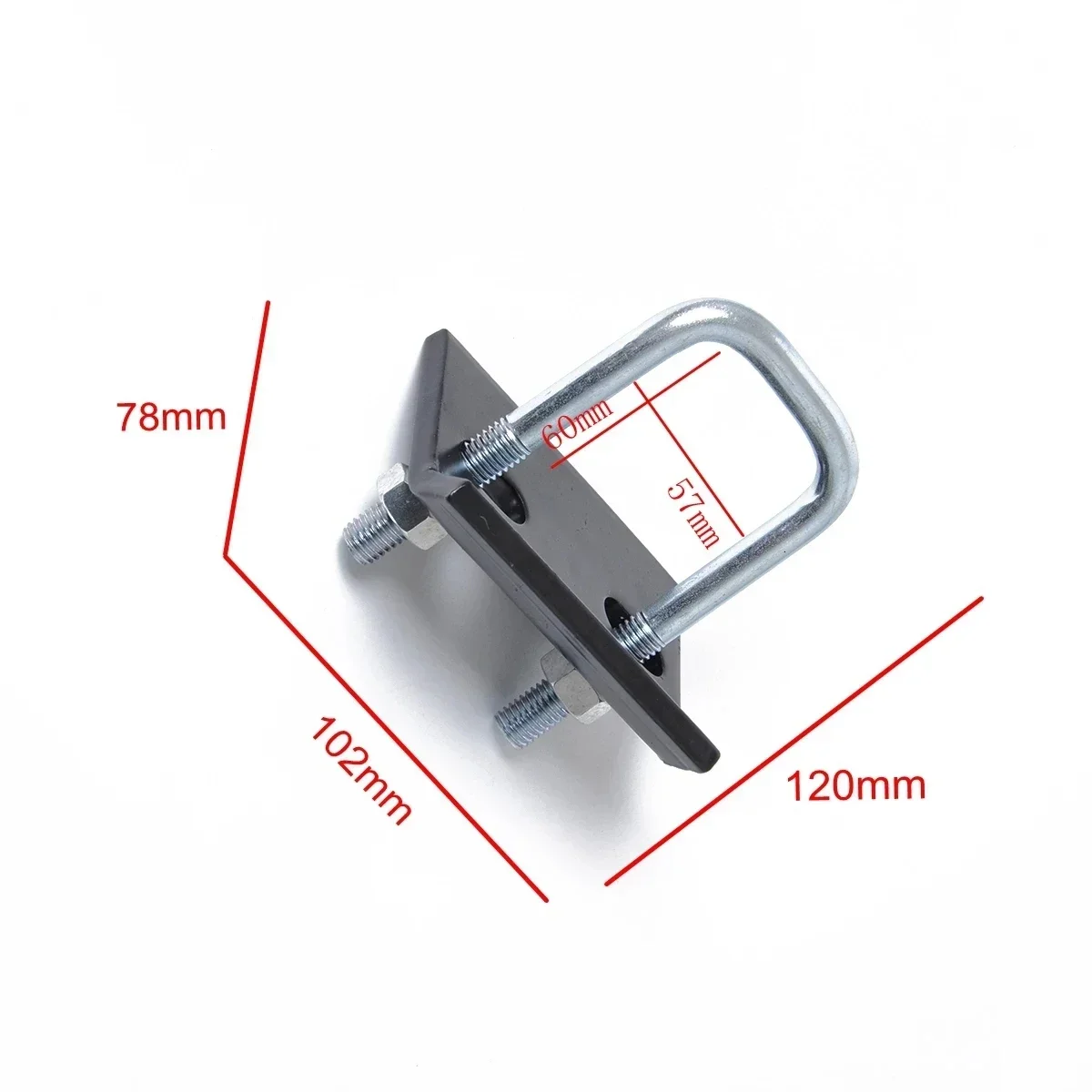Anti Rocking Hitch Estabilizador, Engate Apertador para 2 "Engate Trailer Portadores e Racks