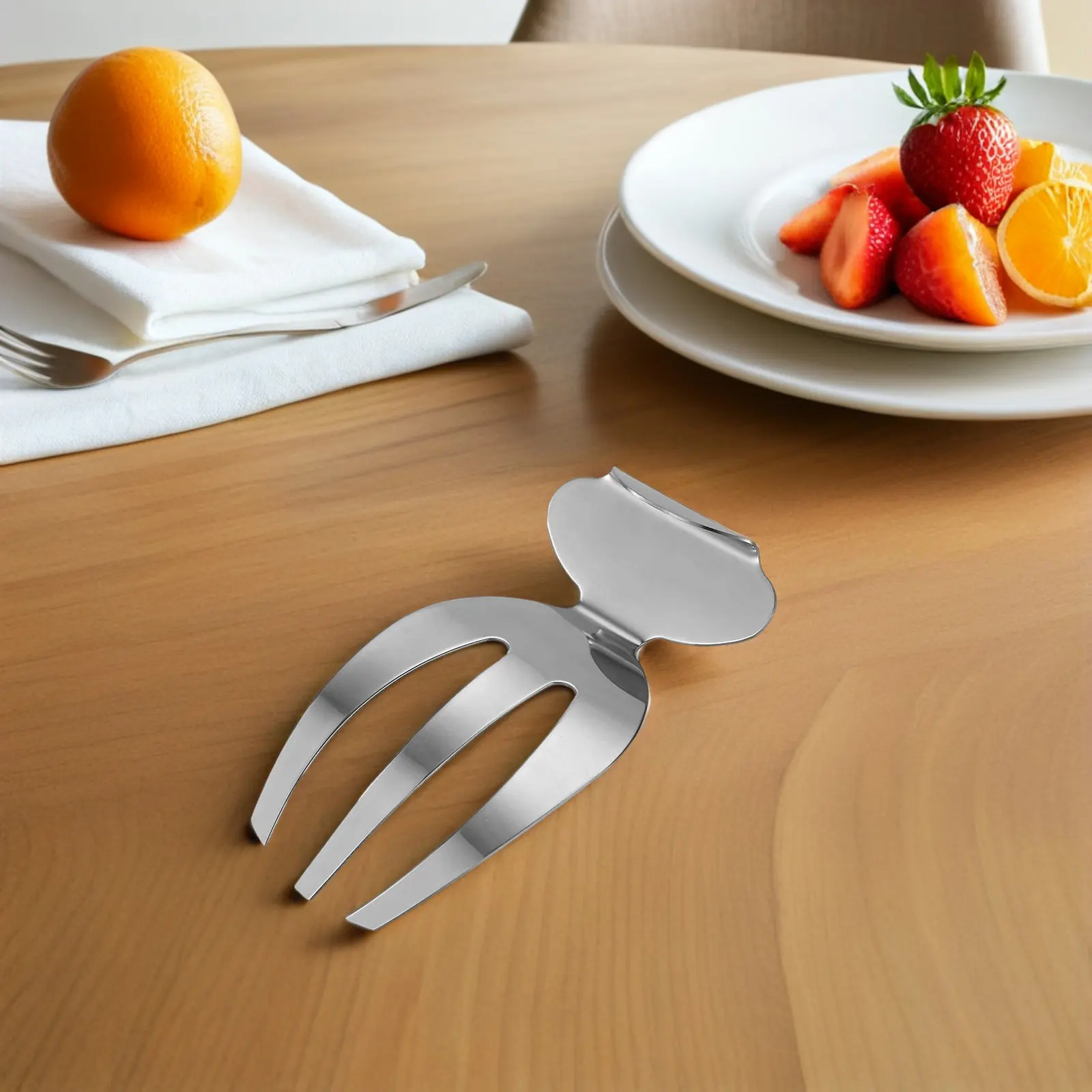 2Pcs Salad Hands Stainless Steel Servers Claw Design for Mixing Tossing Serving Fruit Pasta Kitchen Party Salad Serving Utensils