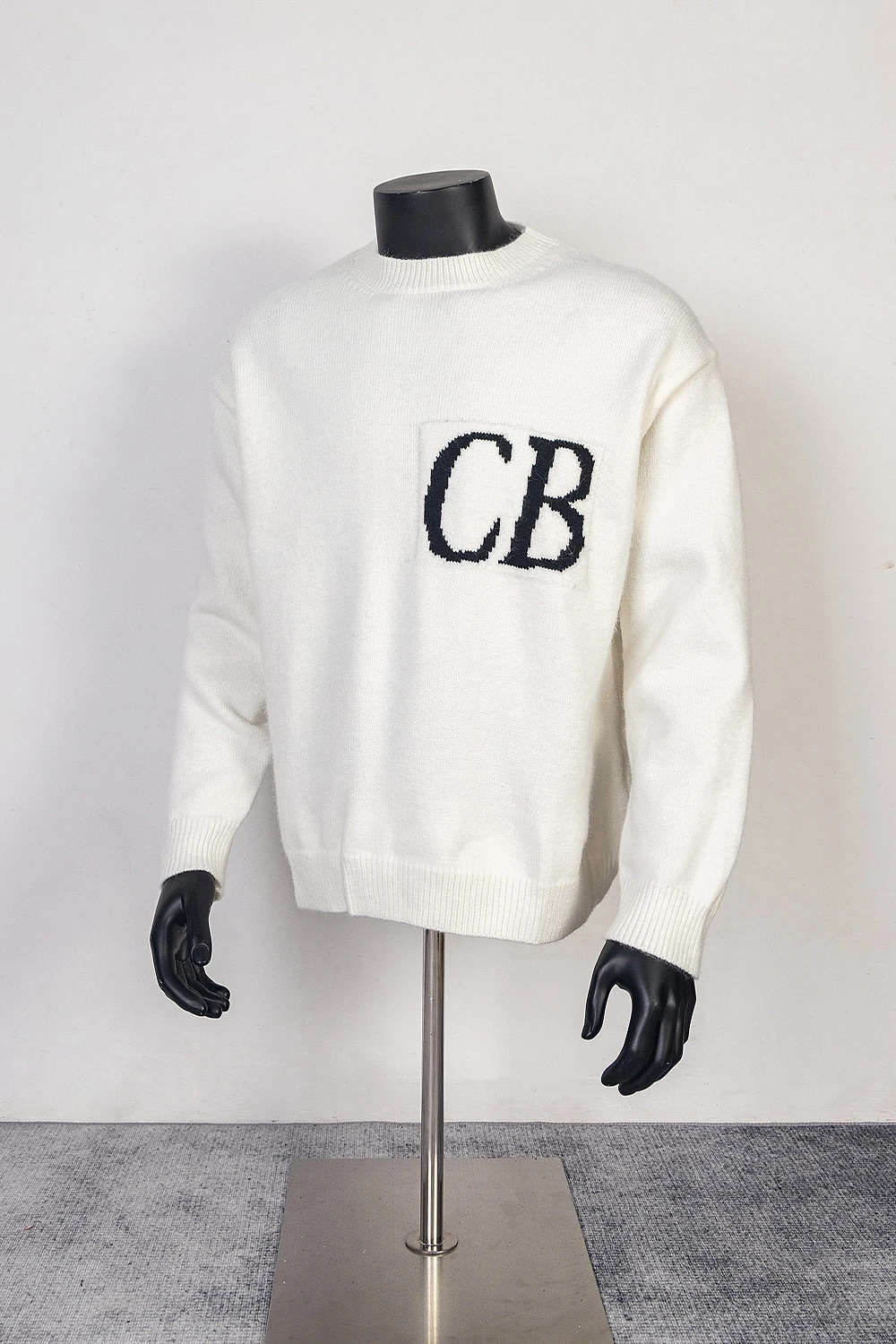 25ss Classic Logo CB Sweaters Men Women 1:1 Best Quality Jacquard CB Casual Knit Pullovers with Tags